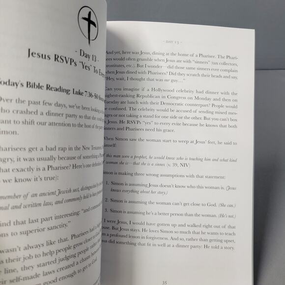 Nobody Left Out Book Jesus Meets the Messes A 40-Day Devotion Paperback - Picture 4 of 13